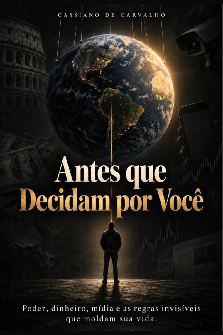 Capa original de Antes que Decidam por Você, de Cassiano de Carvalho.